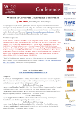 Women in Corporate Governance Conference