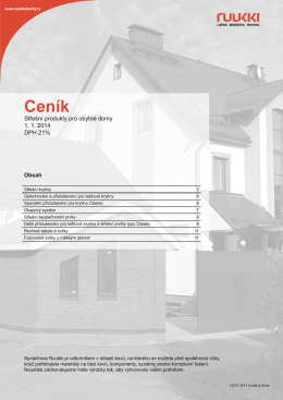 Ceník - Ruukki