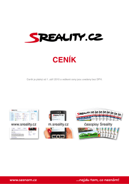 CENÍK - Sweb.cz