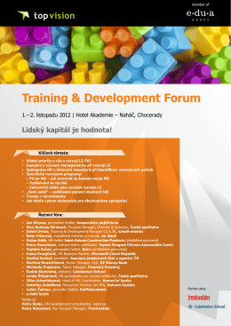Training & Development Forum