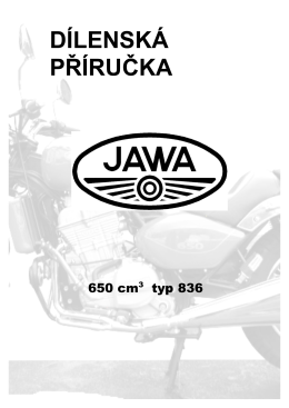 Dílenská příručka pro JAWA 650 - MPS
