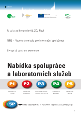 Nabídka spolupráce a laboratorních služeb - NTIS
