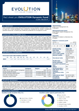 08 2014 EVOLUTION Dynamic Fund