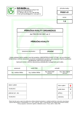 PK001 Příručka kvality.pdf - Greif