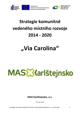 Strategie - MAS Karlštejnsko, os