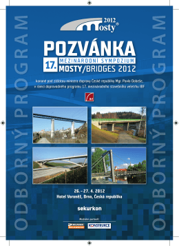 Pozvánka - Mosty.cz
