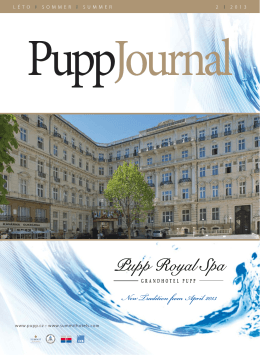 Pupp Journal Sommer 2013