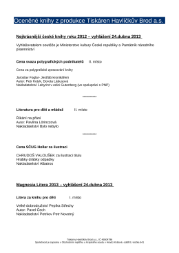 pdf dokumentu - Tiskárny Havlíčkův Brod as