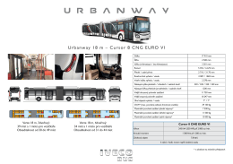 Urbanway 18 m – Cursor 8 CNG EURO VI