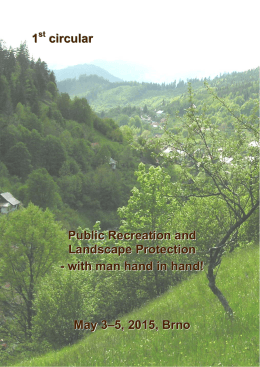 1 circular Public Recreation and Landscape Protection - with