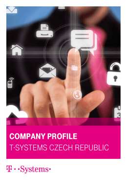 Company profile T-SySTemS CzeCh RepubliC