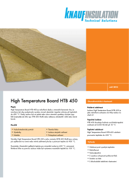 High Temperature Board HTB 450
