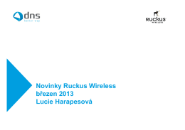 Novinky Ruckus Wireless