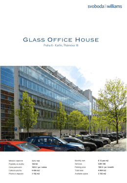 Glass Office House - Svoboda & Williams
