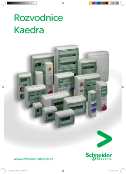 Rozvodnice Kaedra - Elektronický katalog Schneider Electric