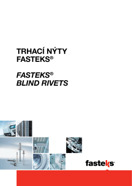 FASTEKS® Trhací Nýty / Blind Rivets | KVT