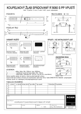 R`8060 koupelnový žlab se spádem PP vpusť (.pdf)