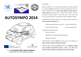 AUTOSYMPO 2014 - Sdružení automobilového průmyslu