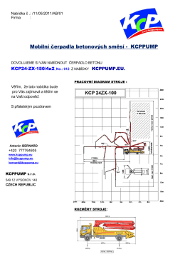 KCPPUMP - Beton Server