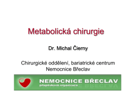 Metabolická chirurgie - zdravi