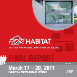 FINAL REPORT - For Habitat