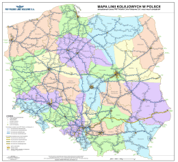 mapa linii kolejowych w polsce - PKP Polskie Linie Kolejowe SA