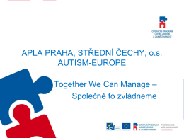 O Autism Europe a projektu TWCM