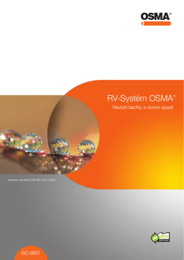 RV-Systém OSMA®