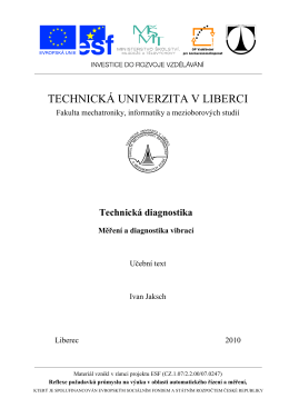 P8_vibrace _ESF.pdf - Technická univerzita v Liberci