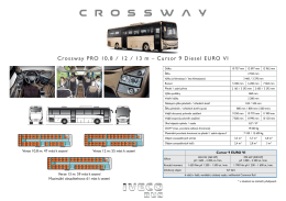 Crossway PRO 10,8 / 12 / 13 m – Cursor 9 Diesel