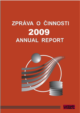 Zpráva o činnosti v roce 2009 ( 6MB)