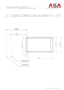 2“ Coma CorrECTor QuaTTro x 1.175