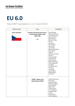 EU 6.0 - by EU Issue Tracker