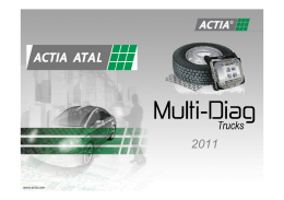 Prezentace Multi-Diag Truck