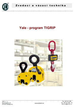 Yale - program TIGRIP