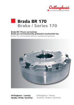 Brzda BR 170 Brake / Series 170 - TROMA