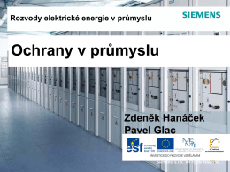 ochrany pro energetiku a průmyslové aplikace