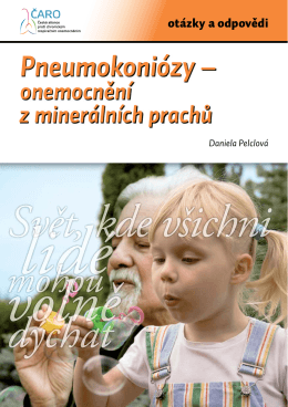 Pneumokoniózy – onemocnění