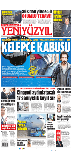 E-Gazete - Yeni Yüzyıl Gazetesi