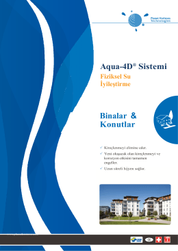 Aqua-4D® Sistemi Binalar & Konutlar