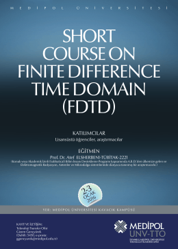 OCA 2 Short Course on Finite Difference Time