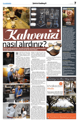 SİNEVİZYON - Gazete Kadıköy