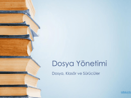 dosyayonetımı