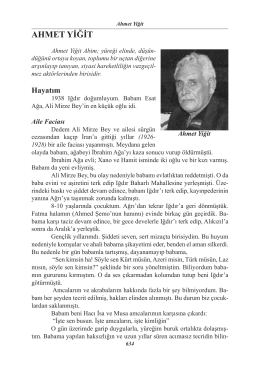 50. Ahmet Yiğit