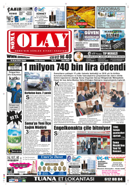M - Soma Olay Gazetesi