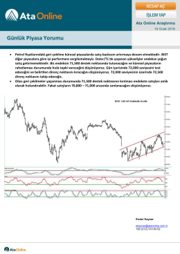 Günlük Piyasa Yorumu