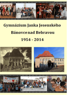 Bulletin Gymnázia Janka Jesenského v Bánovciach nad Bebravou