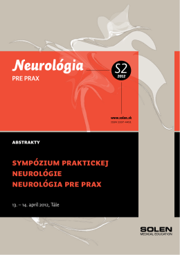 Neurológia PRE PRAX