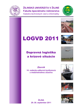 LogVD-2011 - Fakulta bezpečnostného inžinierstva
