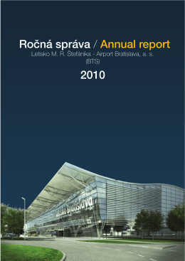 Ročná správa / Annual report 2010